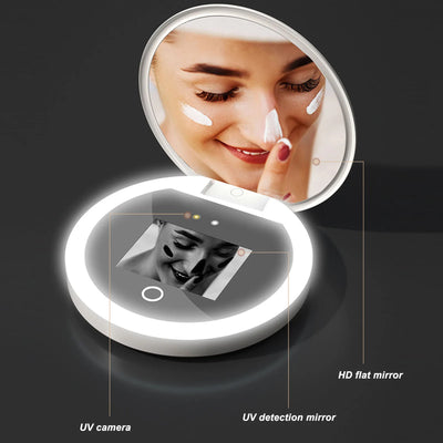 UV Mirror Sunscreen Testing Camera with 2X Magnification - Smarsty