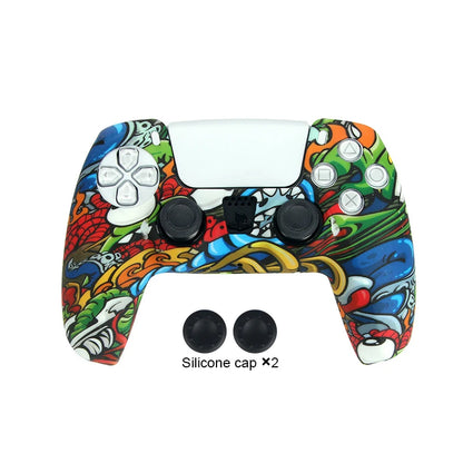 Camo Silicone Skin Cover for PS5 Controller Protection - Smarsty