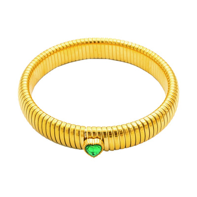 Waterproof Vintage Gold Plated Stainless Steel Bracelet - Smarsty