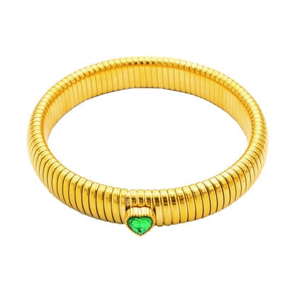 Waterproof Vintage Gold Plated Stainless Steel Bracelet - Smarsty