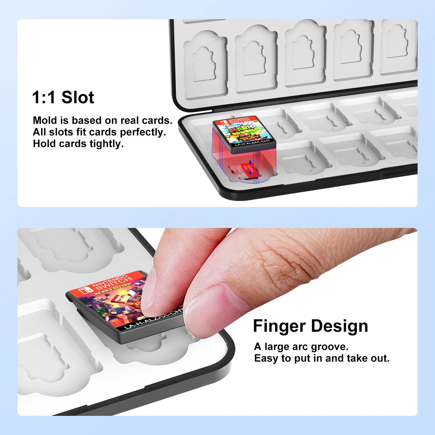 24 In 1 Game Card Storage Case for Nintendo Switch - Smarsty