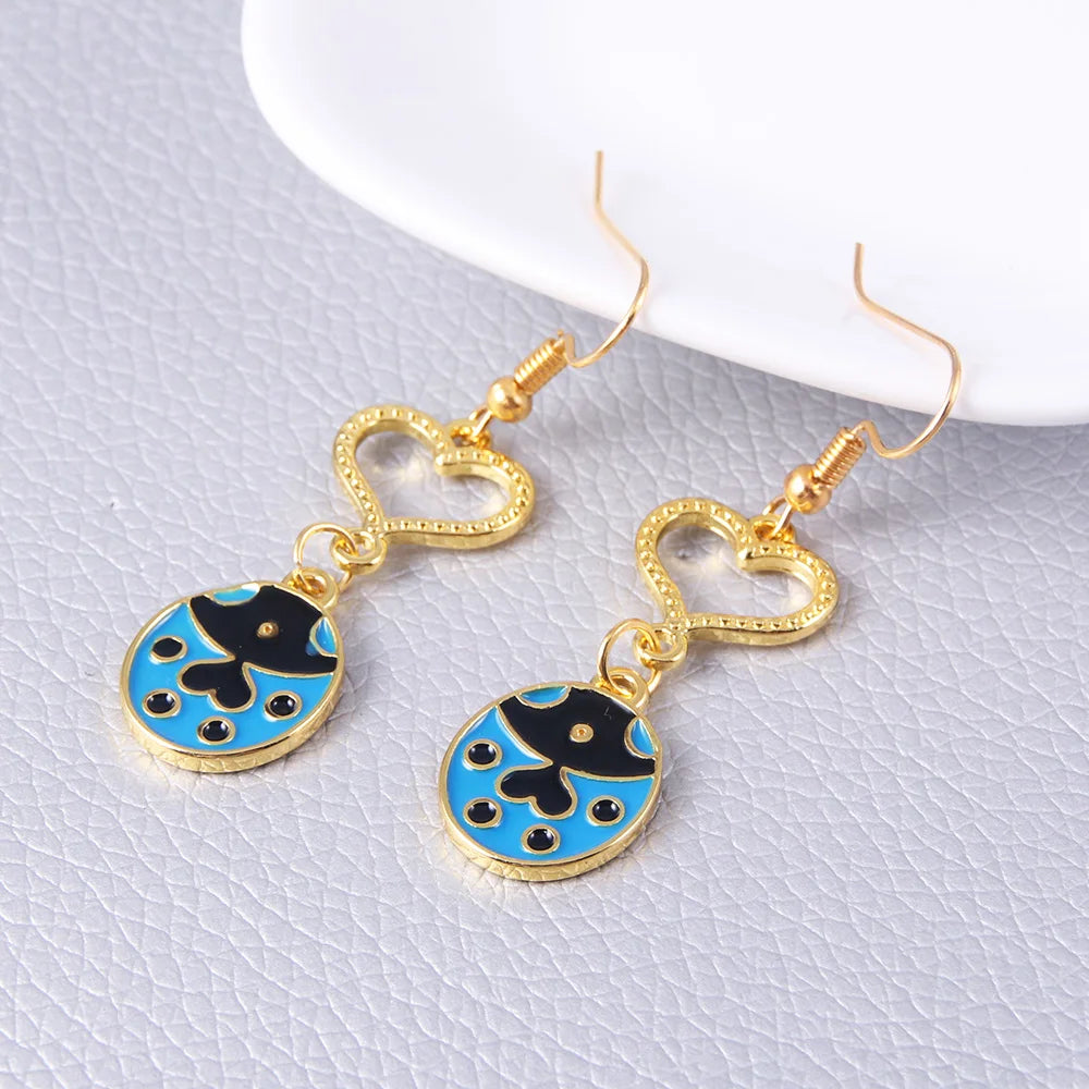 JoJo's Bizarre Adventure Kakyoin Earrings for Cosplay Jewelry - Smarsty