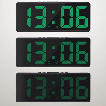 Large Number LED Alarm Clock with Color Nightlight - Smarsty