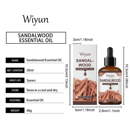 Sandalwood Essential Oil for Skin and Aromatherapy - Smarsty