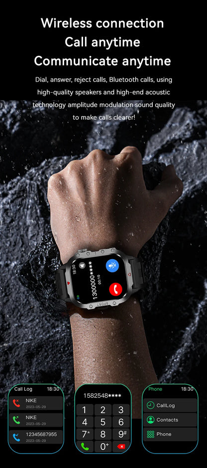 LAXASFIT Smart Watch with Large HD Screen and Fitness Tracking - Smarsty