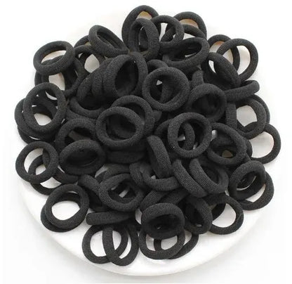 300pcs Girls Colorful Elastic Hair Bands Soft Bulk Pack - Smarsty