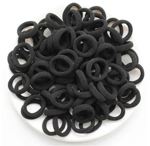 300pcs Girls Colorful Elastic Hair Bands Soft Bulk Pack - Smarsty