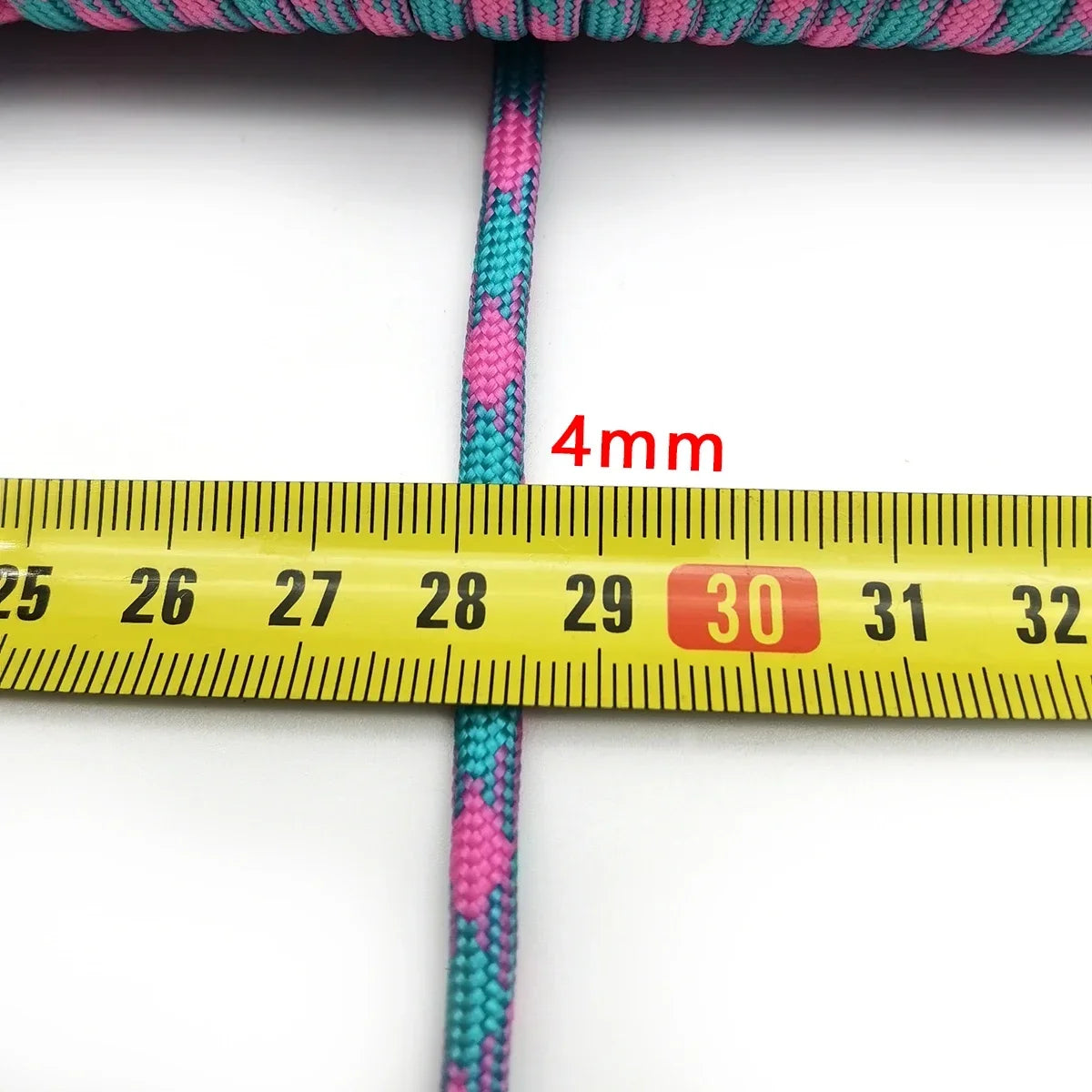 New Color Dia 4 MM 31 Meters 9 stand Cores Paracord Parachute Cord Lanyard Tent Rope For Hiking Camping Clothesline DIY Bracelet