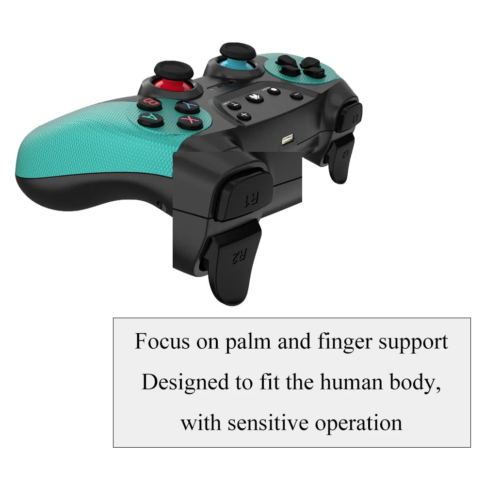 Wireless Bluetooth Gamepad Controller for Nintendo Switch and Mobile Devices - Smarsty