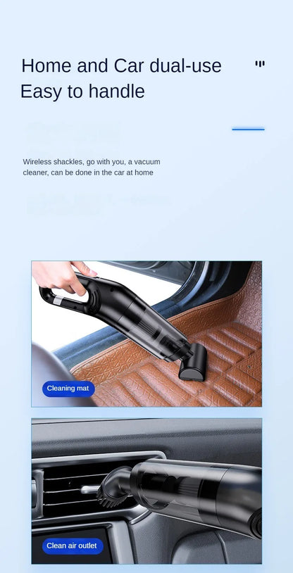 Wireless Car Vacuum Cleaner With Powerful Suction 10000Pa - Smarsty