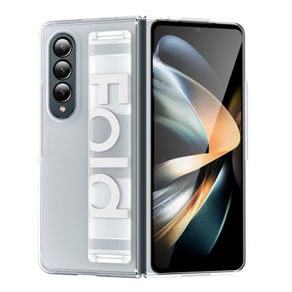 Ultra Thin Matte Galaxy Fold Case With Wrist Strap Pro - Smarsty