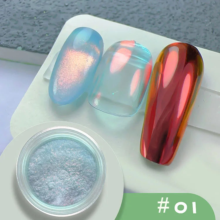 Pearl Effect Nail Powders for Stunning Mermaid Nails - Smarsty