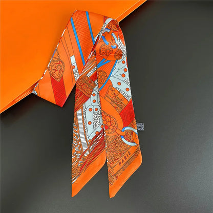 Silk Summer Scarf for Women Lightweight Neckwear - Smarsty