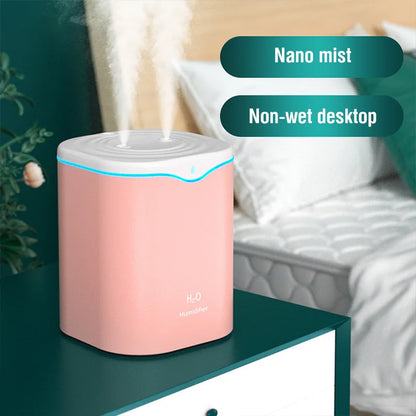 USB Humidifier with Double Spray and LED Light - Smarsty