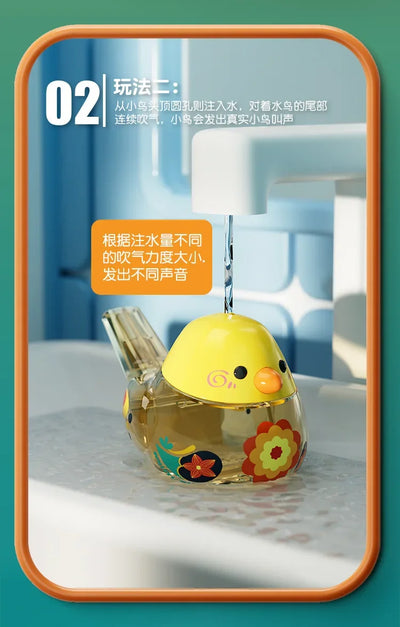 Bird's Call for Babies Water Bird Whistle for Infants Children Toys Can Add Water To Whistle for Training Toy Musical Instrume - Smarsty
