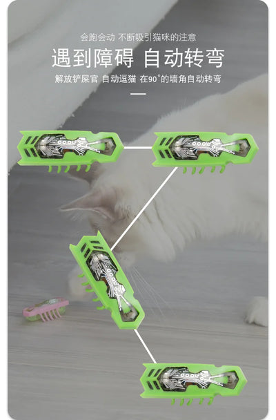 Interactive Electric Bug Cat Toy for Engaging Play - Smarsty
