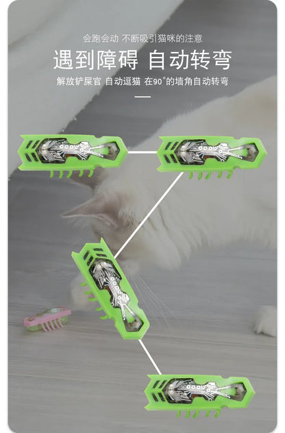 Interactive Electric Bug Cat Toy for Engaging Play - Smarsty