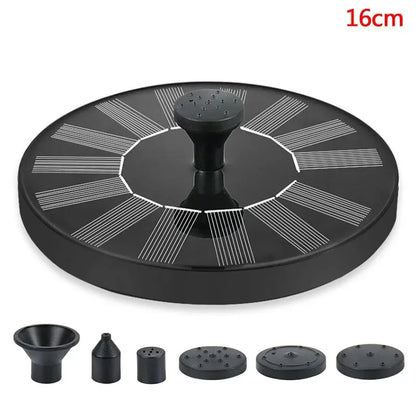Solar Powered Fountain for Outdoor Garden Decoration - Smarsty