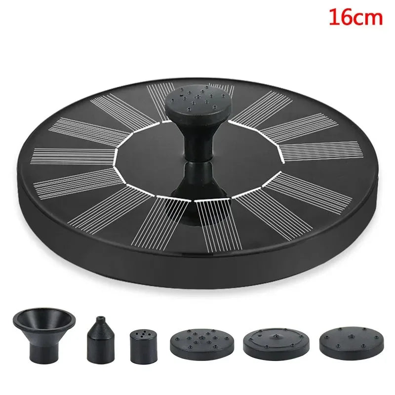 Solar Powered Fountain for Outdoor Garden Decoration - Smarsty
