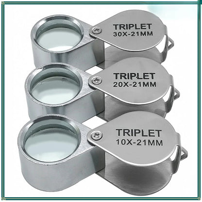 30X Pocket Loupe Magnifier for Jewelry Inspection - Smarsty