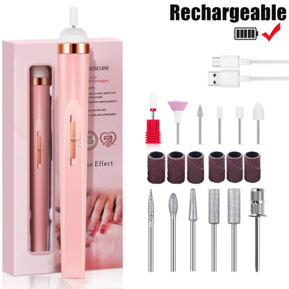 Portable Electric Nail File with 4 Speed Options - Smarsty