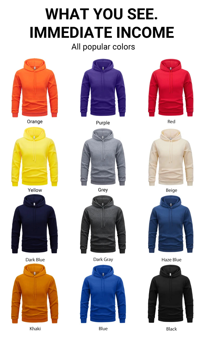Casual Women's Hoodies Faith Over Fear Letter Printing Sweatshirts Fleece Warm Comfortable Pocket Pullovers Autumn Streetwear