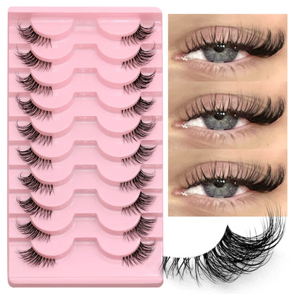 GROINNEYA Soft Natural Faux Mink Eyelashes for Everyday Wear - Smarsty
