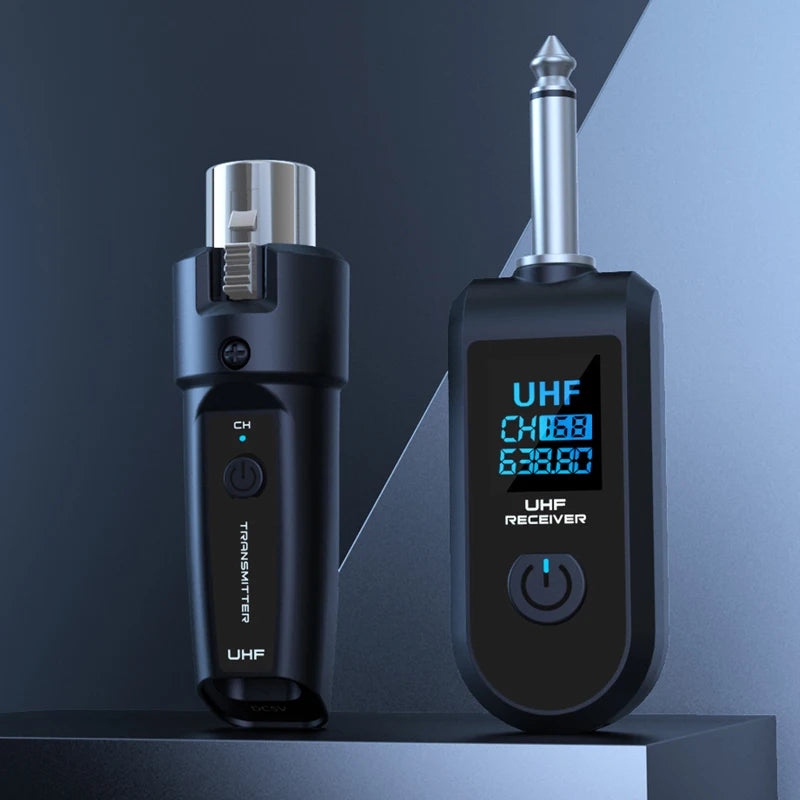 Wireless Microphone System with XLR and 6.5 Transmitter - Smarsty