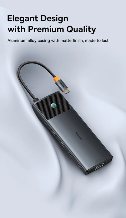 Usb C Hub 8K Hdmi Expansion For Multiscreen And Peripherals