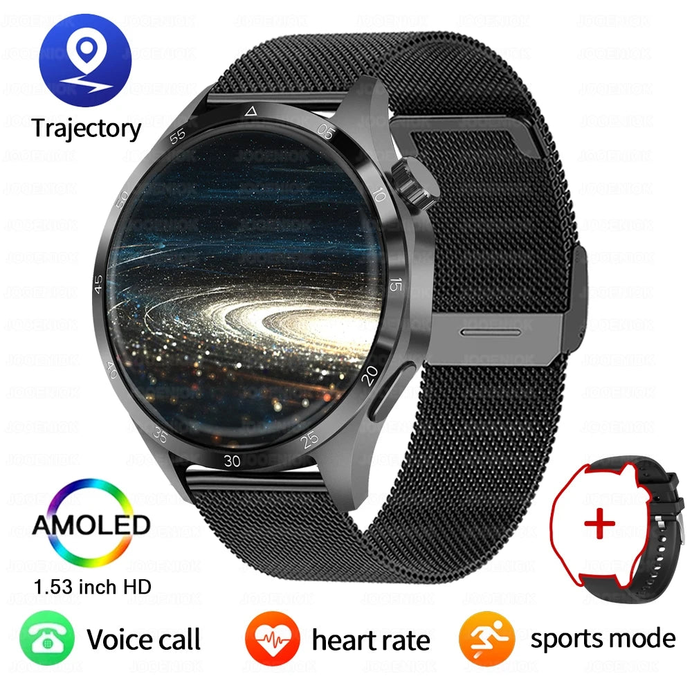 GT5 Pro GPS Smartwatch with AMOLED Screen and Heart Rate Monitoring - Smarsty