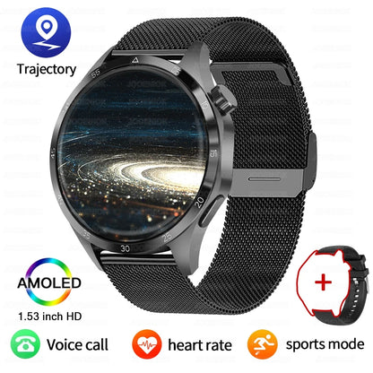 GT5 Pro GPS Smartwatch with AMOLED Screen and Heart Rate Monitoring - Smarsty