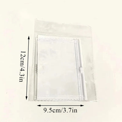 INS Transparent Candy Bag Badge Holder Korean Photocard Holder Display Bag Pendant Idol Photo Card Protective Cover Card Holder - Smarsty