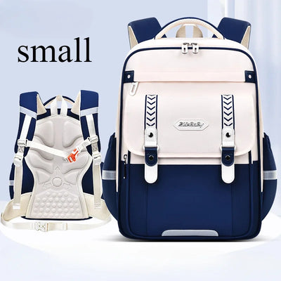 Waterproof Kids School Backpack With Orthopedic Support - Smarsty