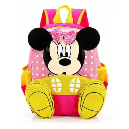 Cute Mickey Mouse Kids Backpack With Spine Protector - Smarsty