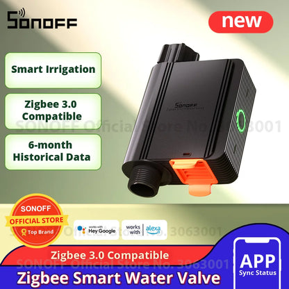 Sonoff Zigbee Smart Water Valve for Automatic Irrigation - Smarsty