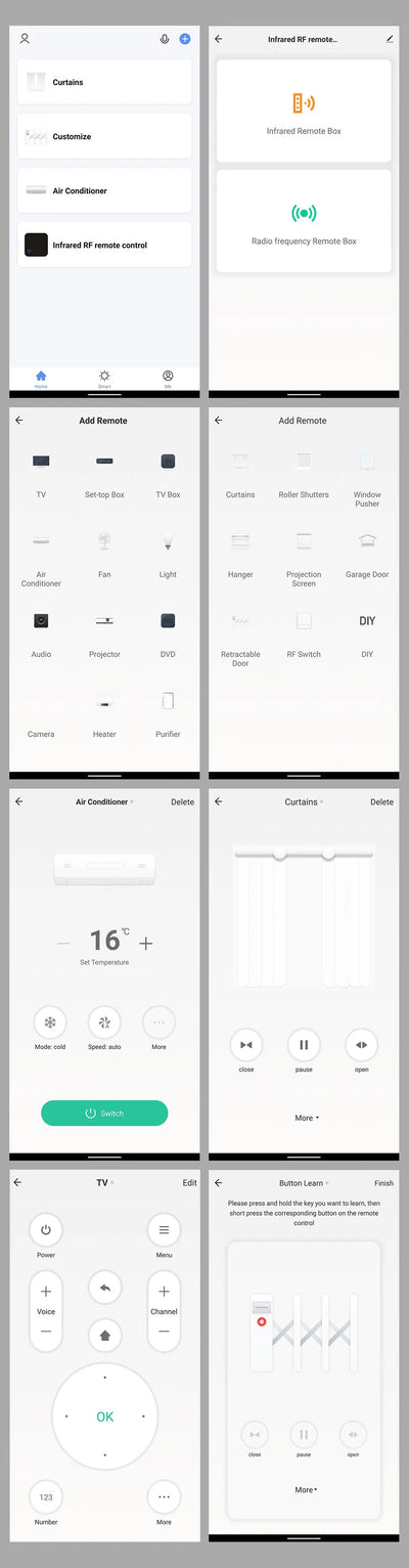 Tuya WiFi Remote Control for Smart Home Devices - Smarsty