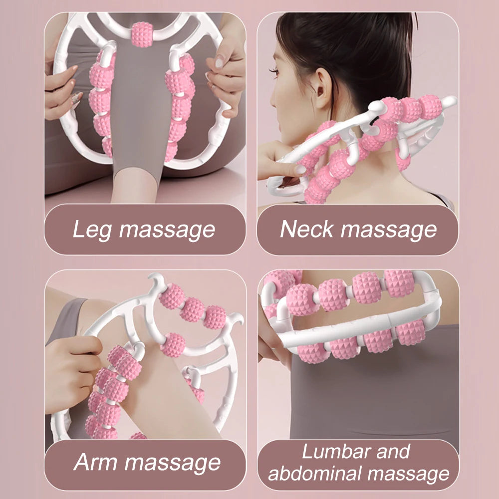 20 Wheel Leg Clamp Massager for Anti-Cellulite Relaxation - Smarsty