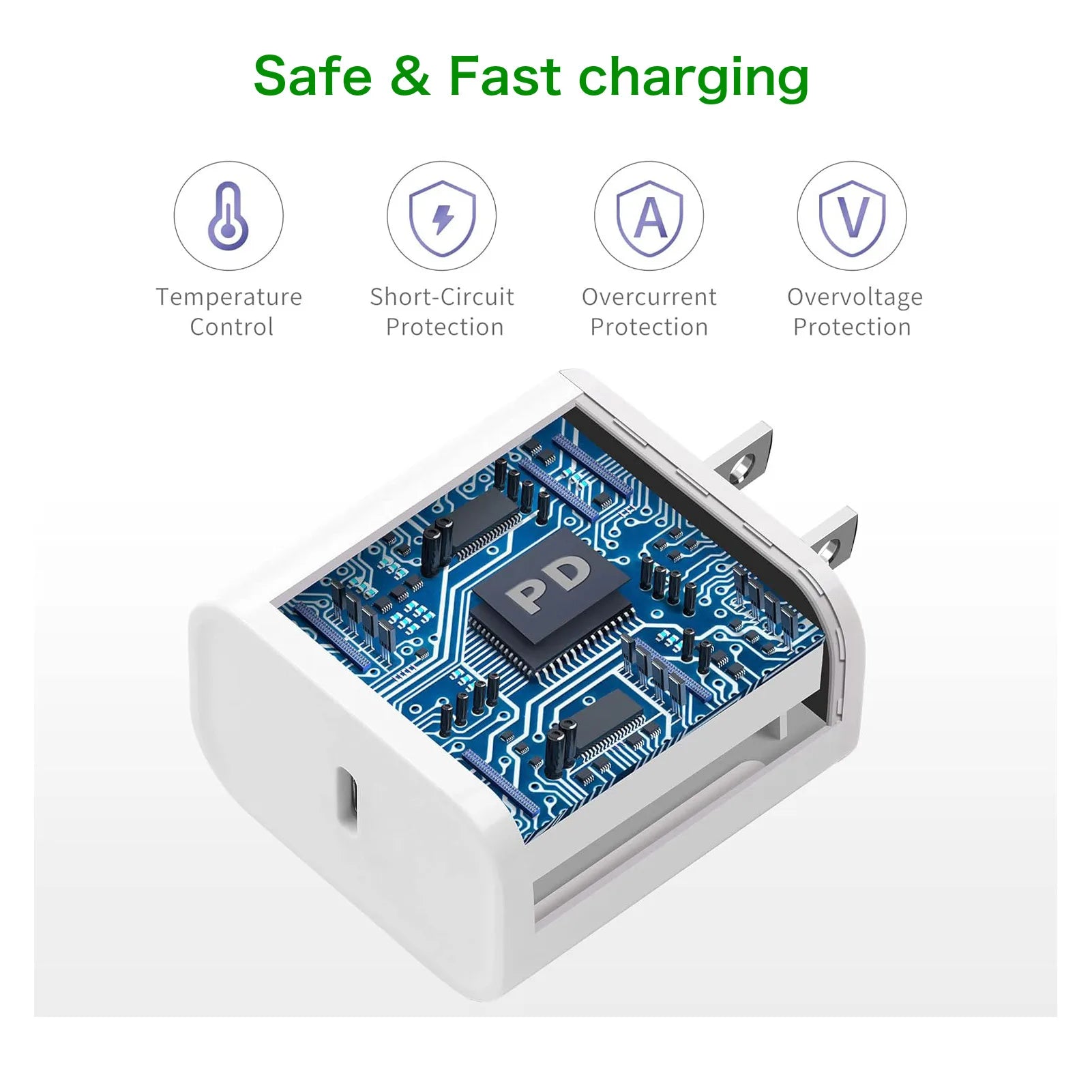 35W Fast Charger For iPhone USB C To Lightning Cable - Smarsty