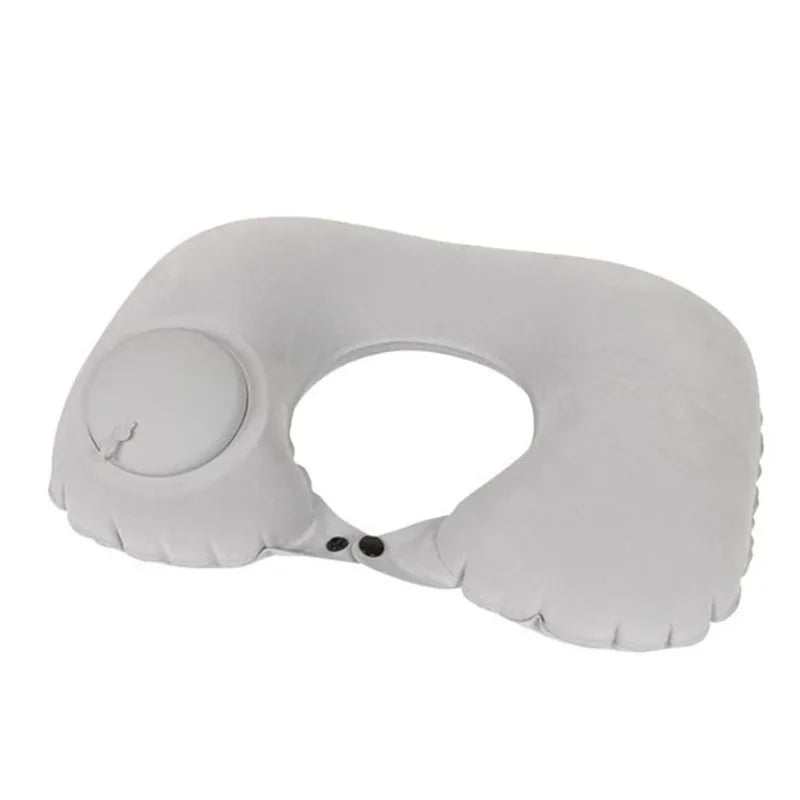Portable Inflatable Travel Neck Pillow for Comfort - Smarsty
