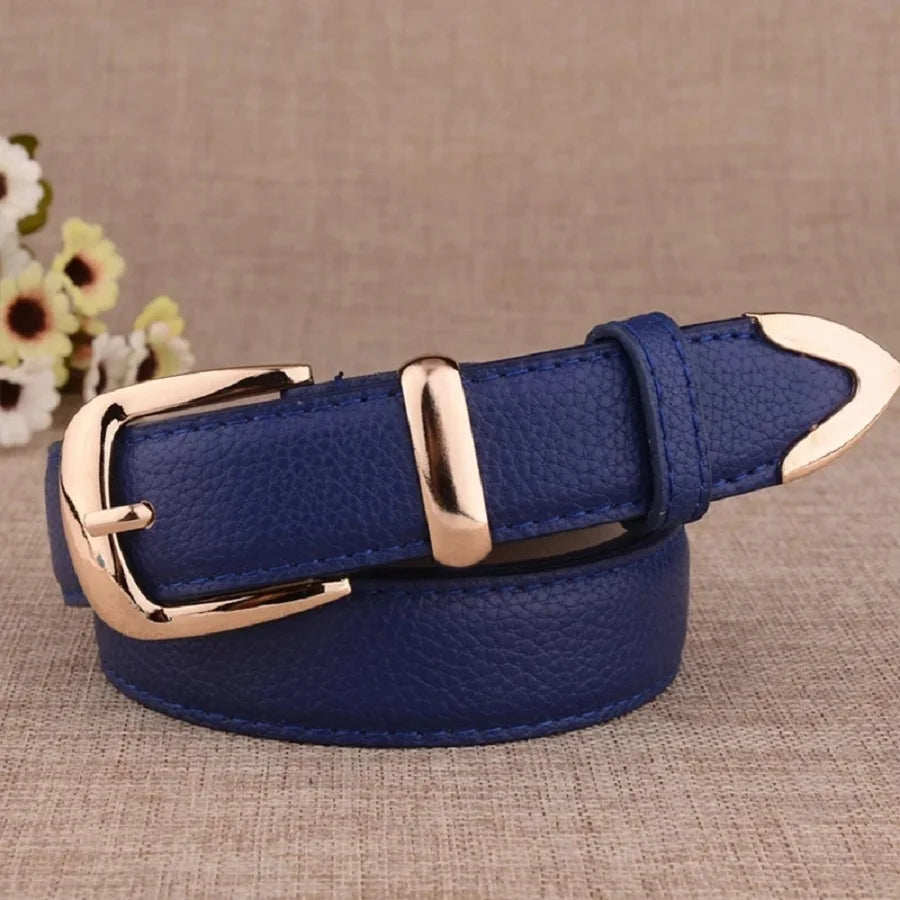 Women's Leather Trousers Belt High Quality Vintage Strap - Smarsty