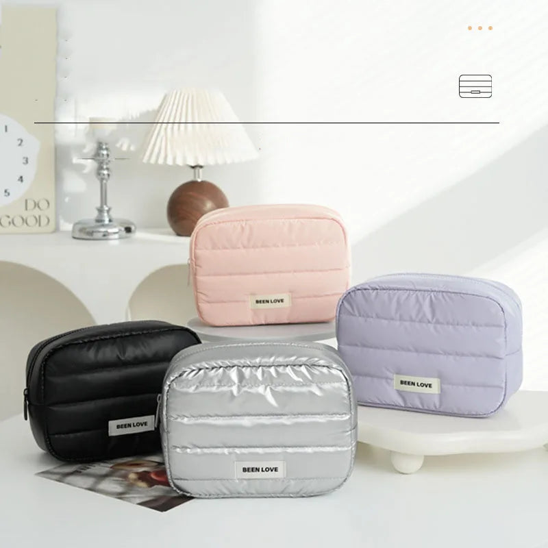 Fashion Large Capacity Makeup Bag Travel Organizer Portable Cosmetic Bag Multifunctional Storage Washbag - Smarsty
