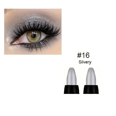 16 Colors Waterproof Pearlescent Eyeliner for Long-Lasting Makeup - Smarsty