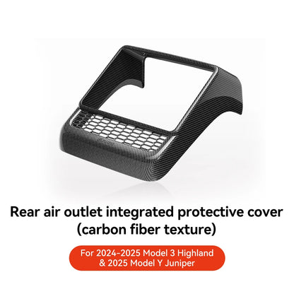 Rear Center Console Air Vent Cover Dust Shield for EV - Smarsty