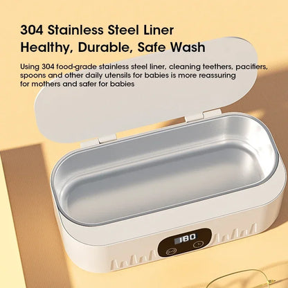 Ultrasonic Cleaning Machine 400ml for Jewelry and Makeup Brushes - Smarsty