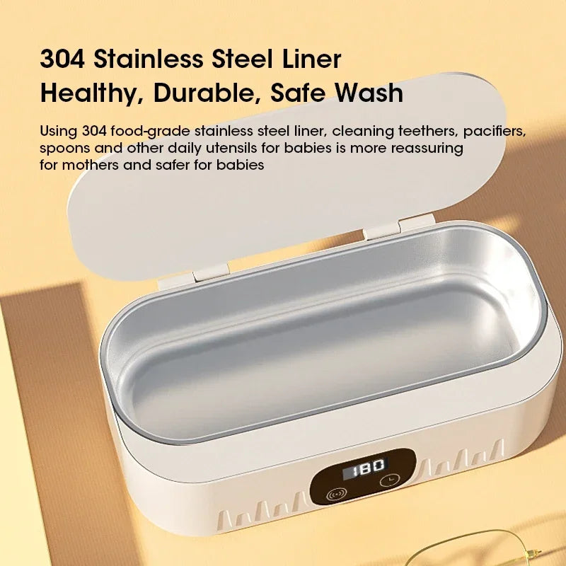 Ultrasonic Cleaning Machine 400ml for Jewelry and Makeup Brushes - Smarsty