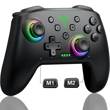 Dinofire Wireless Bluetooth RGB Controller for Nintendo Switch - Smarsty
