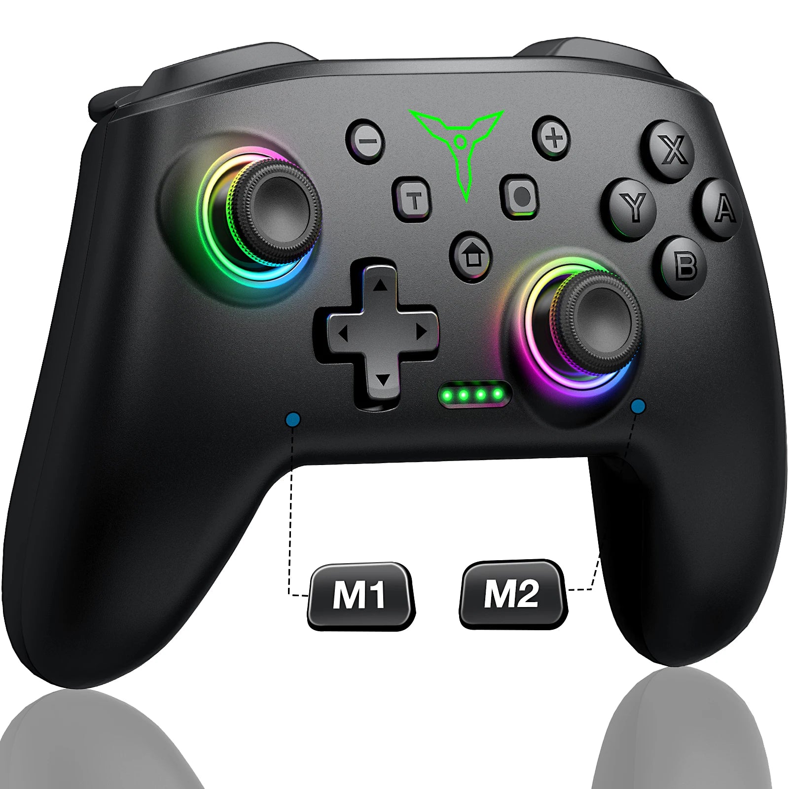 Dinofire Wireless Bluetooth RGB Controller for Nintendo Switch - Smarsty