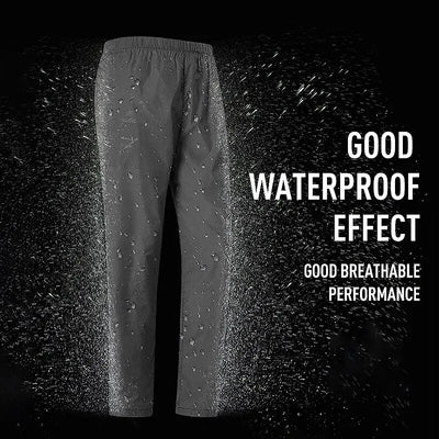 LNGXO Women Men Hiking Pants Outdoor Waterproof Pants Unisex Climbing Camping Sports Quick Dry Mountain Rain Trousers Anti UV by Smarsty