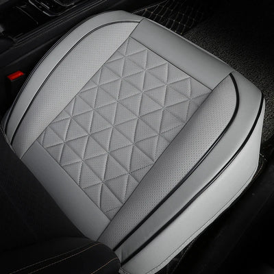 PU Leather Front Car Seat Cover Memory Foam Cushion - Smarsty