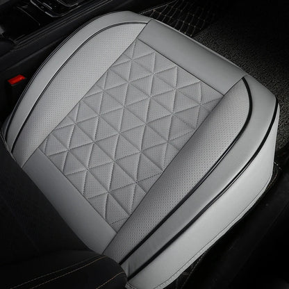 PU Leather Front Car Seat Cover Memory Foam Cushion - Smarsty